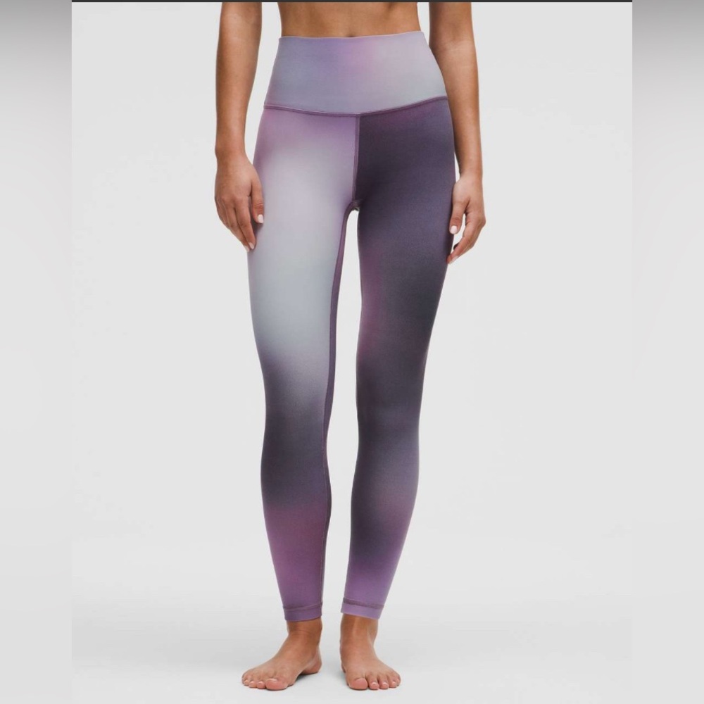 Lululemon Align High-Rise Pant 25" Aurora Haze Purple Multi Size 14